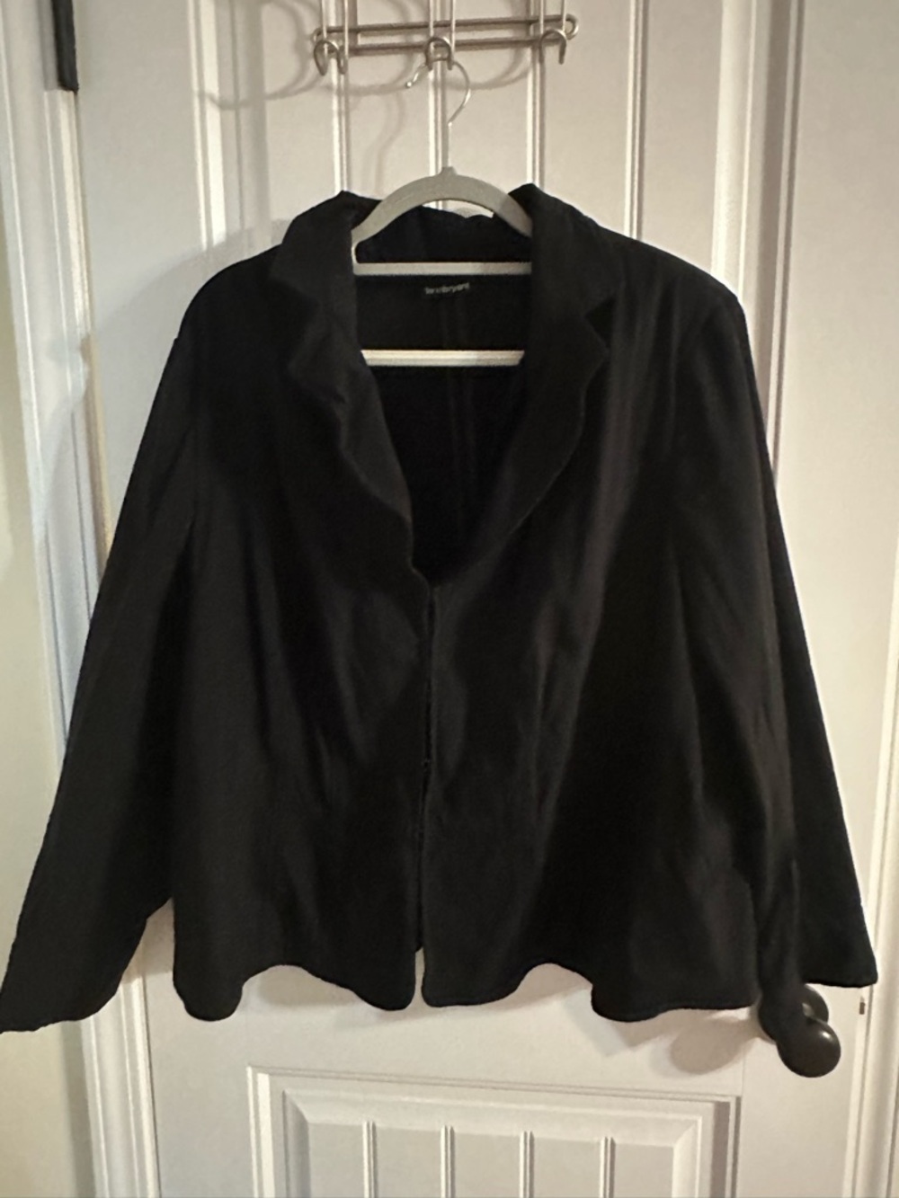 Lane Bryant Black Open-Front Blazer - Picture 2 of 4